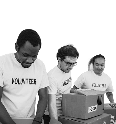 Volunteer cutout