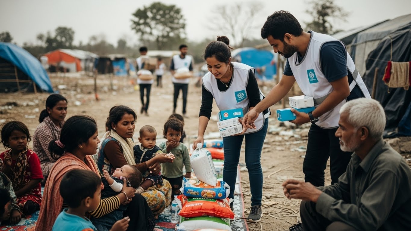 Emergency Food & Medical Aid for Disaster-Affected Families